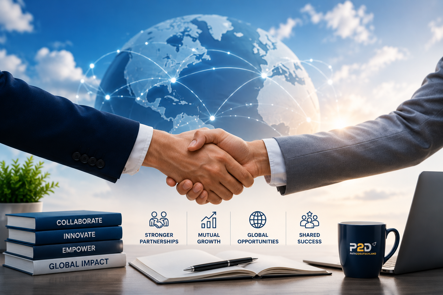 P2D partnering with education organisations